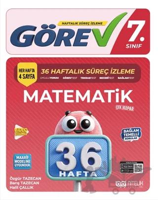7. Sınıf Görev Matematik 36 Haftalık Süreç İzleme Kitabı