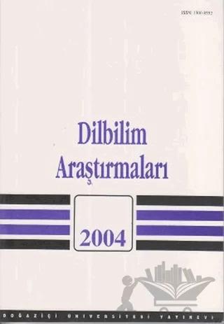Dilbilim Araştırmaları 2004