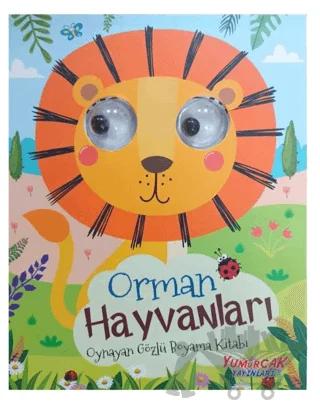 Oynayan Gözlü Boyama Kitabı – Orman Hayvanları