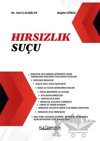 Hırsızlık Suçu – Suat Çalışkan, Begüm Gürel – Platon Hukuk kitap kapağı
