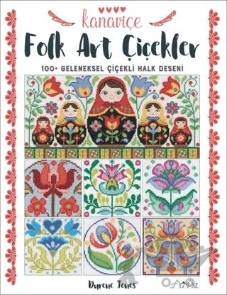 Kanaviçe Folk Art Çiçekler