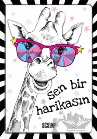 Havalı Unicorn Defter - Çılgın Defterler