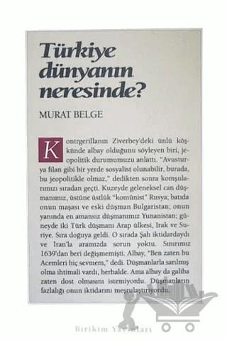 Türkiye Dünyanın Neresinde?