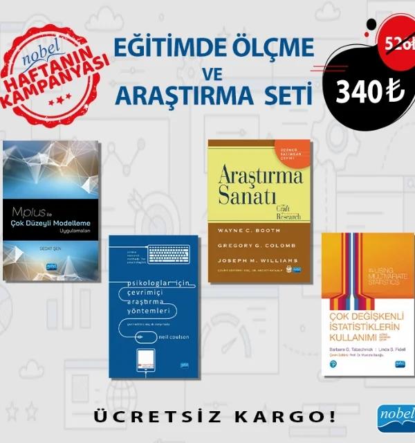 EĞİTİMDE ÖLÇME VE ARAŞTIRMA SETİ