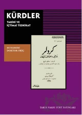 Kürdler : Tarihi ve İçtimai Tedkikat