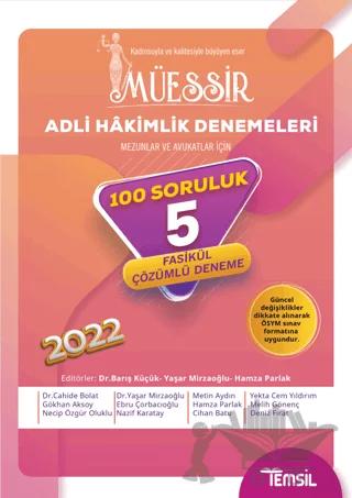Müessir Adli Hakimlik Denemeleri Tamamı Çözümlü 5 Deneme
