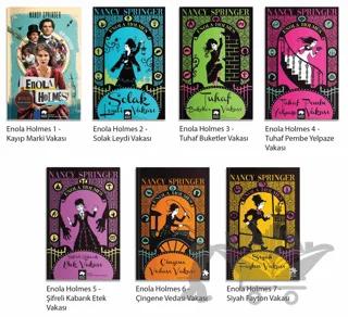 Enola Holmes Seti (7 Kitap)