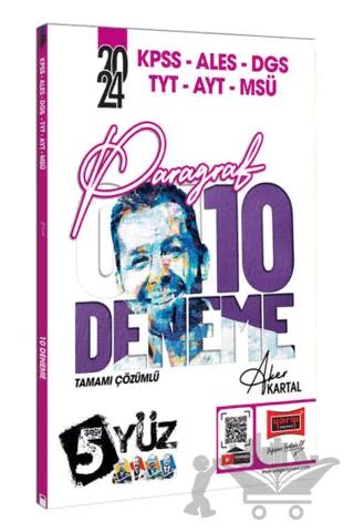 KPSS ALES DGS TYT AYT MSÜ 5Yüz Paragraf 10 Deneme