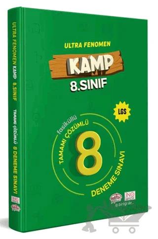 8. Sınıf Kamp Fenomen LGS Tamamı Çözümlü 8 Deneme Sınavı