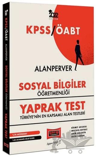 2022 ÖABT AlanPerver Sosyal Bilgiler Öğretmenliği Yaprak Test