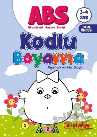 ABS 3-4 Yaş Kodlu Boyama