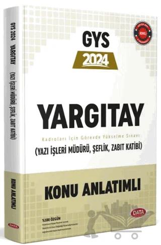 Yargıtay GYS Konu Anlatımlı (Yazı İşleri Müdürü, Şeflik, Zabıt Katibi) – Kolektif – Data Yayınları kitap kapağı