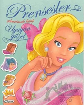 Prensesler Çıkartmalı Kitap - Uyuyan Güzel