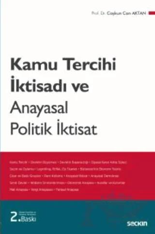 Kamu Tercihi İktisadı ve Anayasal Politik İktisat