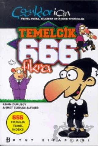 Temelcik 666 Fıkra Çocuklar İçin Temel Fıkra,