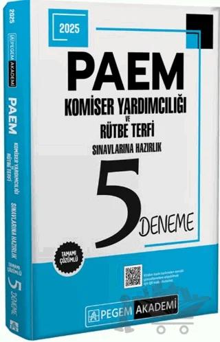 2025 PAEM Komiser Yardımcılığı ve Rütbe Terfi Sınavlarına Hazırlık 5 Deneme