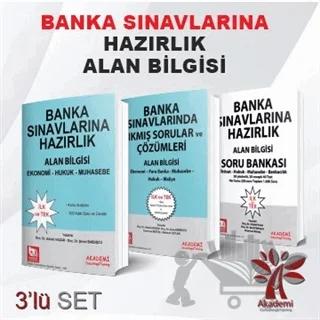Banka Sınavlarına Hazırlık Alan Bilgisi (3 Kitap Takım)