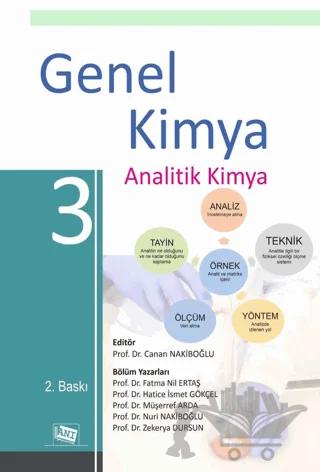 Genel Kimya 3 Analitik Kimya