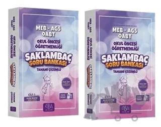 ÖABT MEB-AGS Okul Öncesi Öğretmenliği Saklambaç Soru Bankası Set