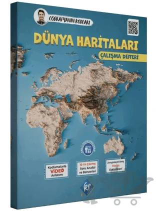 Coğrafyanın Kodları Dünya Haritaları Çalışma Defteri