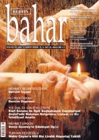 Berfin Bahar Aylık Kültür, Sanat ve Edebiyat Dergisi Sayı: 142