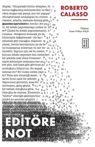 Editöre Not