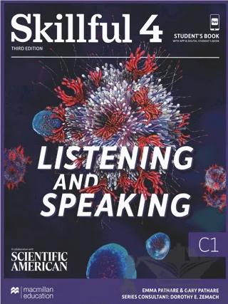 Skillful 4 listening and Speaking Student's Book with App & Digital Student's Book (3rd )