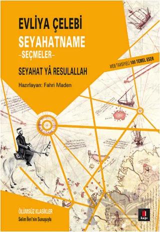 Seyahatname - Seçmeler – Evliya Çelebi – Kapı Yayınları kitap kapağı