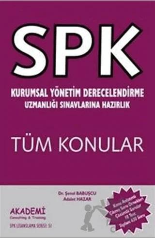 SPK Kurumsal Yönetim Derecelendirme Uzmanlığı Sınavlarına Hazırlık Tüm Konular