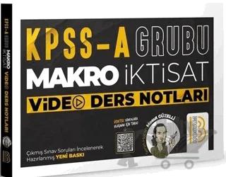 KPSS A Grubu Makro İktisat Video Ders Notları