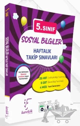 5. Sınıf Sosyal Bilgiler Haftalık Takip Sınavları