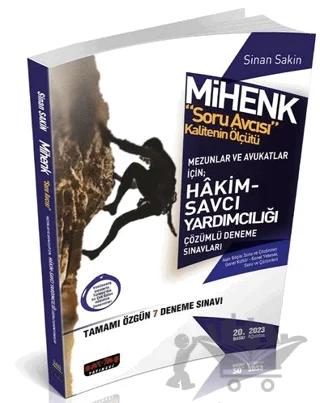 MİHENK Soru Avcısı Adli Hakimlik 7 Deneme Savaş Yayınları 2023