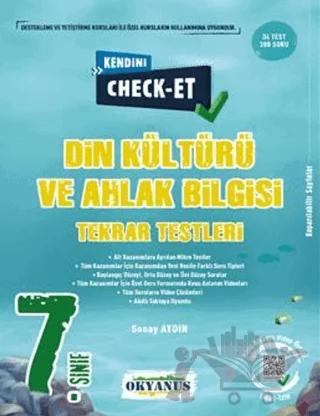 7. Sınıf Kendini Check - Et Din Kültürü Ve Ahlak Bilgisi Tekrar Testleri
