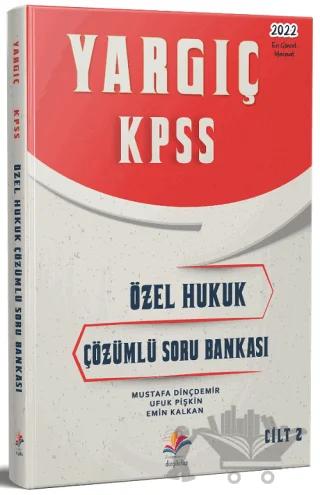 2022 KPSS A Grubu YARGIÇ Özel Hukuk Soru Bankası Cilt 2