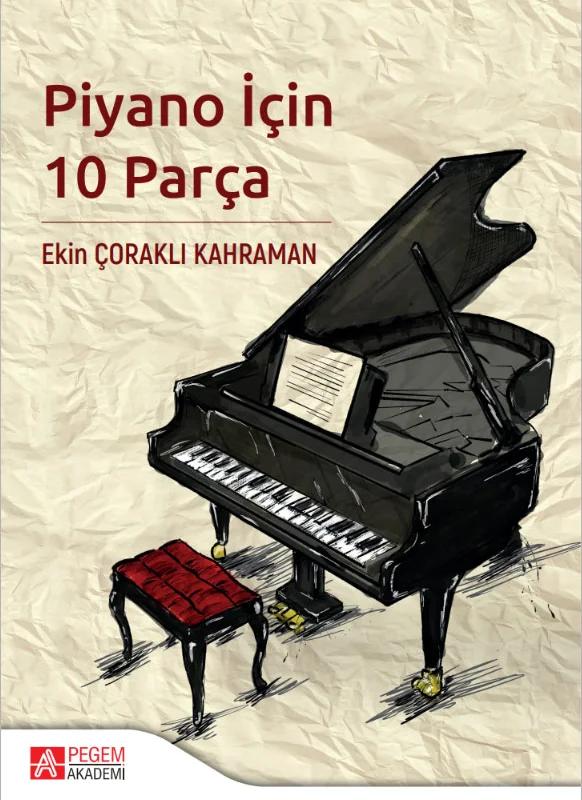 Piyano İçin 10 Parça – Pegem Akademi Yayıncılık kitap kapağı
