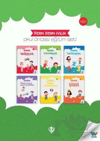 Adım Adım İyilik Okul Öncesi Eğitim Seti (6 Kitap)