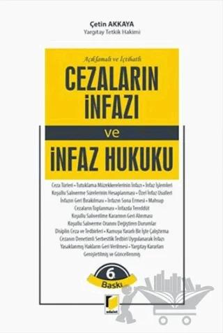 Cezaların İnfazı ve İnfaz Hukuku