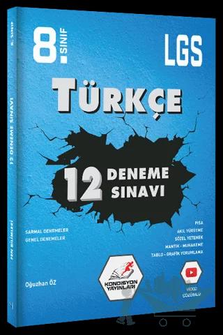 8. Sınıf LGS Türkçe 12'li Deneme Sınavı