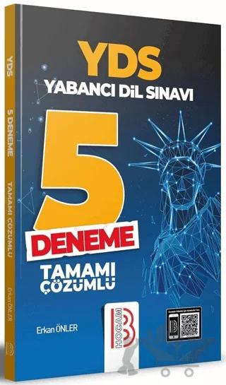YDS Yabancı Dil Sınavı Tamamı Çözümlü 5 Deneme