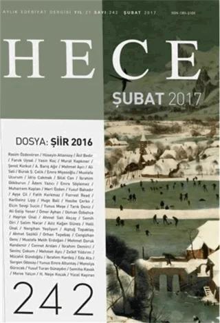 Hece Aylık Edebiyat Dergisi Sayı: 242 - Şubat 2017