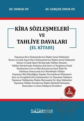Kira Sözleşmeleri ve Tahliye Davaları - El Kitabı