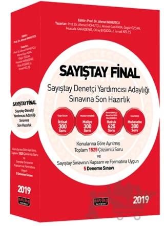 Sayıştay Final - Sayıştay Denetçi Yardımcısı Adaylığı Sınavına Son Hazırlık Soru Bankası 2019