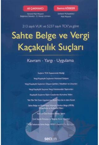 Sahte Belge ve Vergi Kaçakçılık Suçları