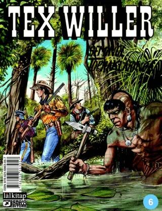 Tex Willer sayı 6 – Mauro Boselli – Lal Kitap kitap kapağı