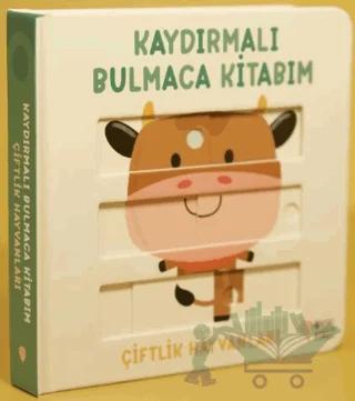 Kaydırmalı Bulmaca Kitabım - Çiftlik Hayvanlar