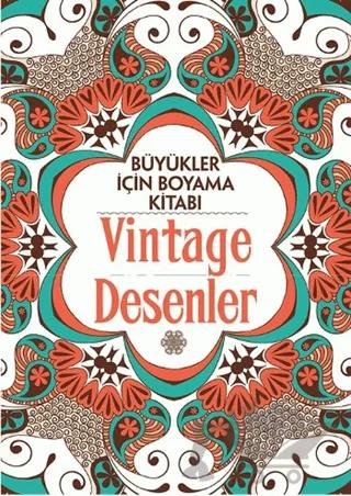 Büyükler İçin Boyama Kitabı - Vintage Desenler