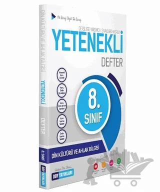8. Sınıf Din Kültürü ve Ahlak Bilgisi Yetenekli Defter