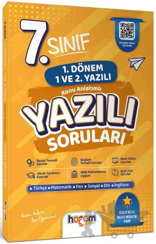 7. Sınıf Konu Anlatımlı Yazılı Soruları Tamamı Video Çözümlü - Hediye Planlama Kitapçığı