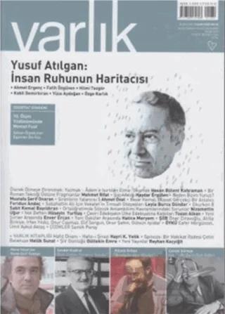 Varlık Edebiyat ve Kültür Dergisi Sayı: 1264 Ocak 2013
