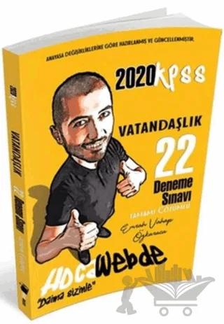 2020 KPSS Vatandaşlık 22 Deneme